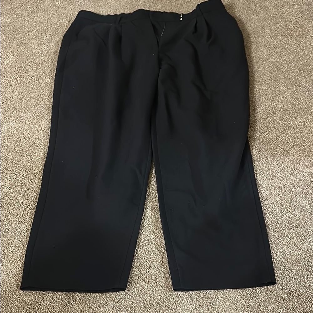 Abercrombie & Fitch Black Dress Pants with Comfortable Fit